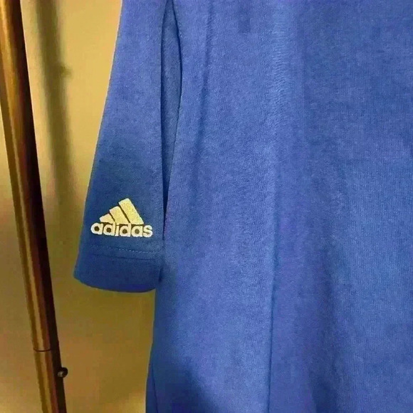 Adidas Men’s Royal Blue Polo great condition polyester size 2X - Picture 5 of 13